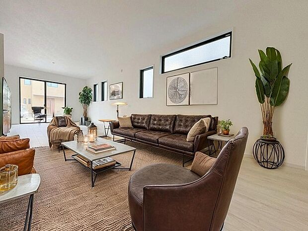 本画像はCGで作成しており、実際に現地に家具は置かれておりません。また、価格に家具は含まれておりません。