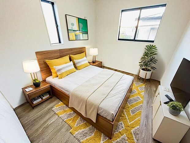 本画像はCGで作成しており、実際に現地に家具は置かれておりません。また、価格に家具は含まれておりません。 