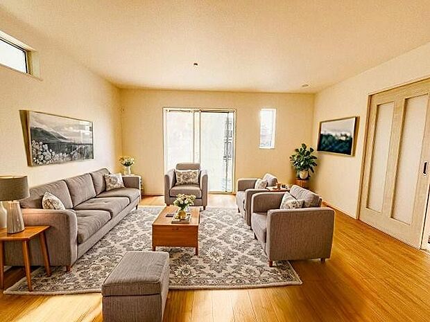 本画像はCGで作成しており、実際に現地に家具は置かれておりません。また、価格に家具は含まれておりません。 