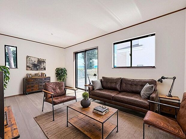 本画像はCGで作成しており、実際に現地に家具は置かれておりません。また、価格に家具は含まれておりません。 