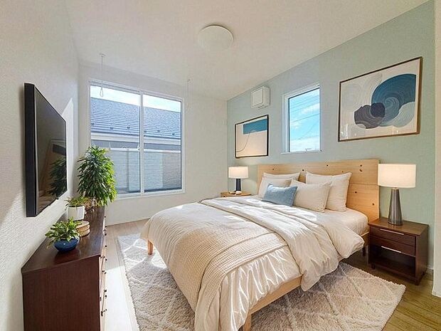 本画像はCGで作成しており、実際に現地に家具は置かれておりません。また、価格に家具は含まれておりません。