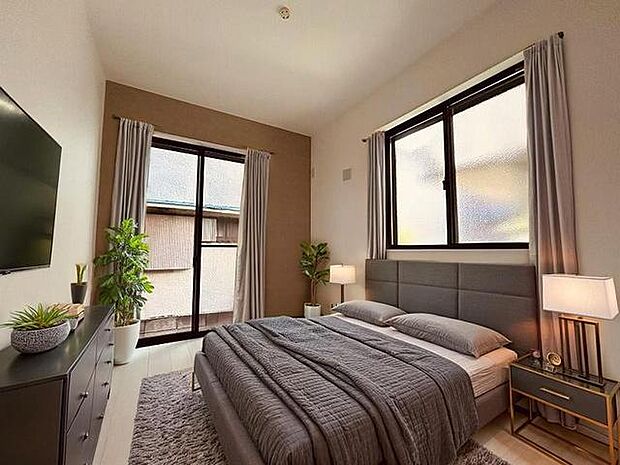 本画像はCGで作成しており、実際に現地に家具は置かれておりません。また、価格に家具は含まれておりません。 