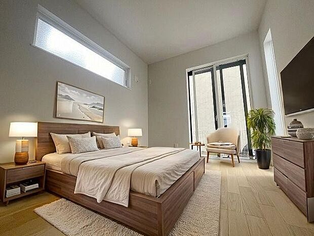 本画像はCGで作成しており、実際に現地に家具は置かれておりません。また、価格に家具は含まれておりません。