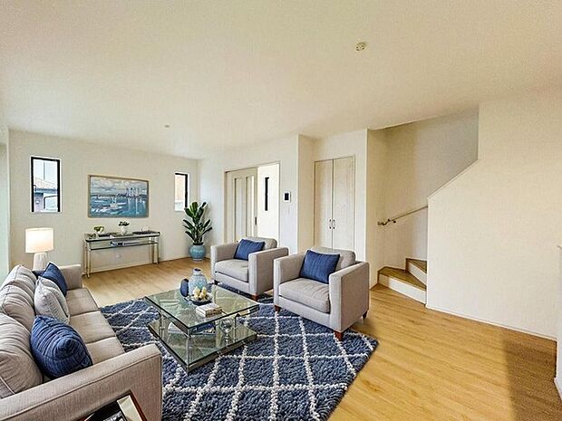 本画像はCGで作成しており、実際に現地に家具は置かれておりません。また、価格に家具は含まれておりません。