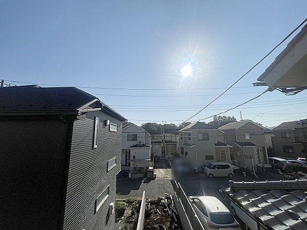 窓からの眺望です。実際に現地で眺望もご確認ください。 