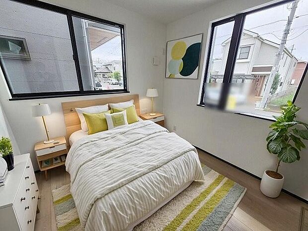 本画像はCGで作成しており、実際に現地に家具は置かれておりません。また、価格に家具は含まれておりません。