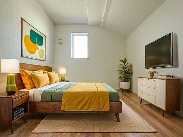 本画像はCGで作成しており、実際に現地に家具は置かれておりません。また、価格に家具は含まれておりません。 