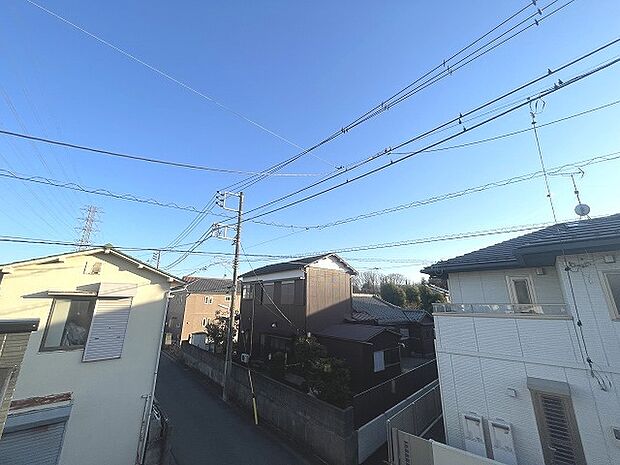 窓からの眺望です。実際に現地で眺望もご確認ください。 