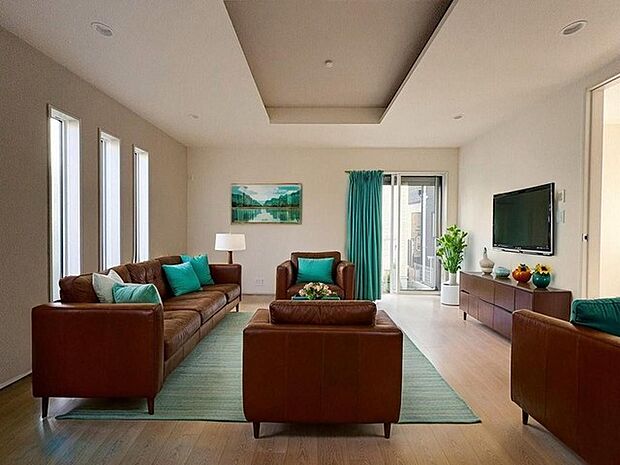 本画像はCGで作成しており、実際に現地に家具は置かれておりません。また、価格に家具は含まれておりません。