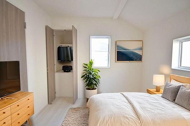 本画像はCGで作成しており、実際に現地に家具は置かれておりません。また、価格に家具は含まれておりません。