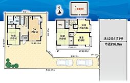 お庭のある日野ノスタルジー 4DKの間取り