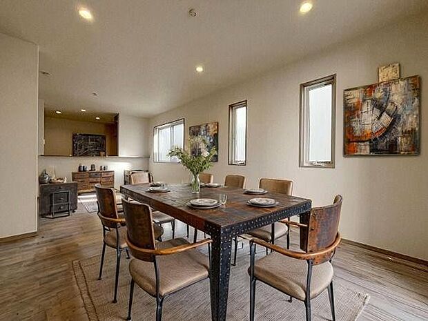 本画像はCGで作成しており、実際に現地に家具は置かれておりません。また、価格に家具は含まれておりません。