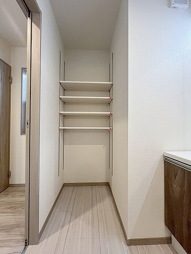 シンプルながらも、使い方次第で表情を変える場所