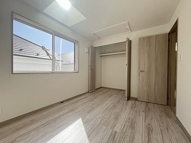 クローゼットなど収納も豊富なお家です。 