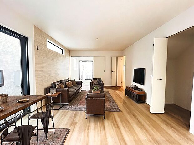 本画像はCGで作成しており、実際に現地に家具は置かれておりません。また、価格に家具は含まれておりません。