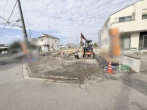 周辺は住宅が建ち並ぶ閑静な住宅街です。 