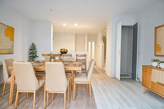 本画像はCGで作成しており、実際に現地に家具は置かれておりません。また、価格に家具は含まれておりません。 