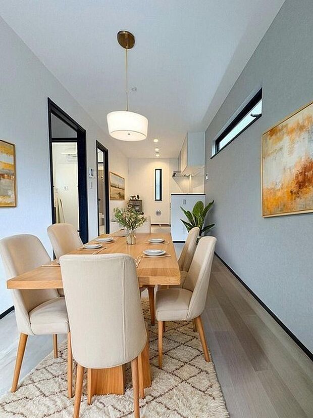 本画像はCGで作成しており、実際に現地に家具は置かれておりません。また、価格に家具は含まれておりません。