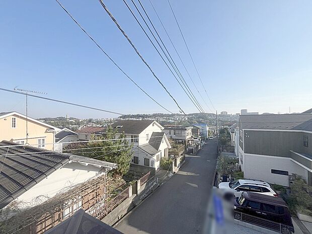 窓からの眺望です。実際に現地で眺望もご確認ください。 