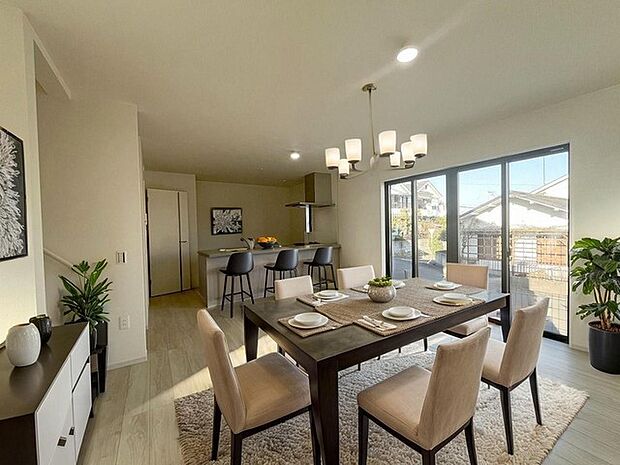 本画像はCGで作成しており、実際に現地に家具は置かれておりません。また、価格に家具は含まれておりません。