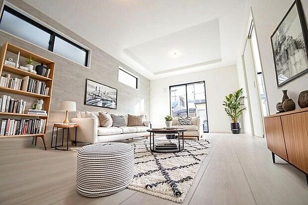 本画像はCGで作成しており、実際に現地に家具は置かれておりません。また、価格に家具は含まれておりません。