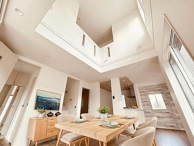 本画像はCGで作成しており、実際に現地に家具は置かれておりません。また、価格に家具は含まれておりません。 