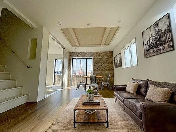 本画像はCGで作成しており、実際に現地に家具は置かれておりません。また、価格に家具は含まれておりません。