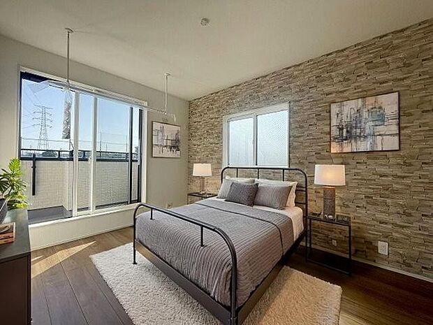 本画像はCGで作成しており、実際に現地に家具は置かれておりません。また、価格に家具は含まれておりません。 