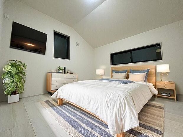 本画像はCGで作成しており、実際に現地に家具は置かれておりません。また、価格に家具は含まれておりません。 