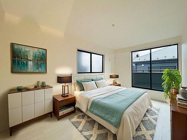 本画像はCGで作成しており、実際に現地に家具は置かれておりません。また、価格に家具は含まれておりません。