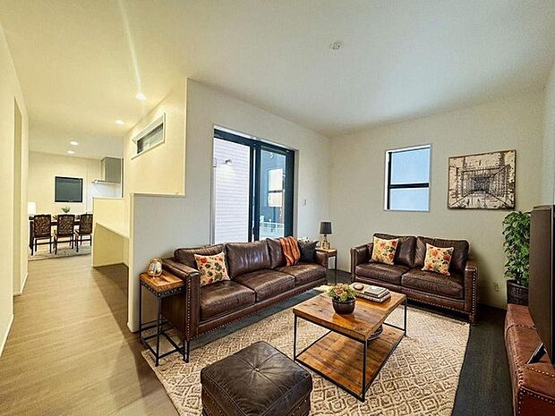 本画像はCGで作成しており、実際に現地に家具は置かれておりません。また、価格に家具は含まれておりません。 