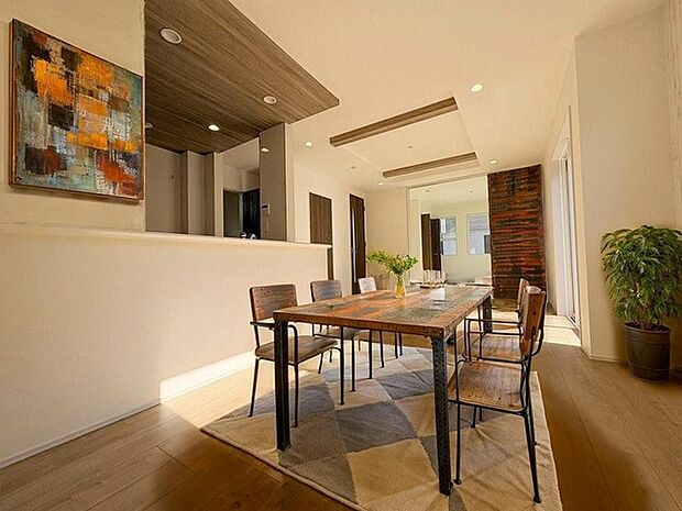 本画像はCGで作成しており、実際に現地に家具は置かれておりません。また、価格に家具は含まれておりません。