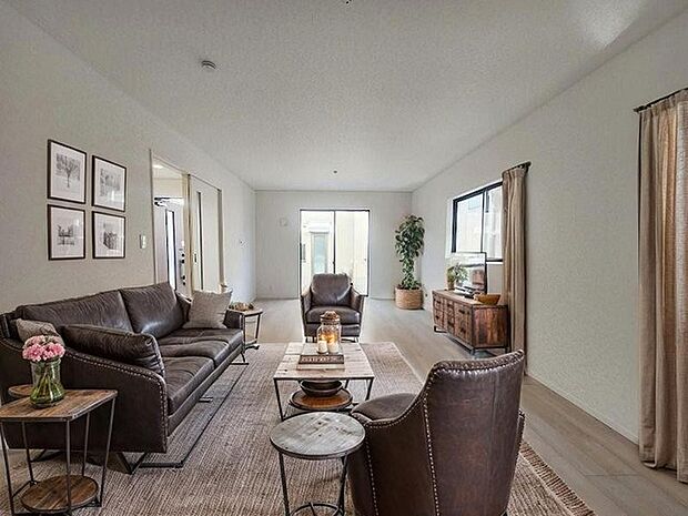 本画像はCGで作成しており、実際に現地に家具は置かれておりません。また、価格に家具は含まれておりません。