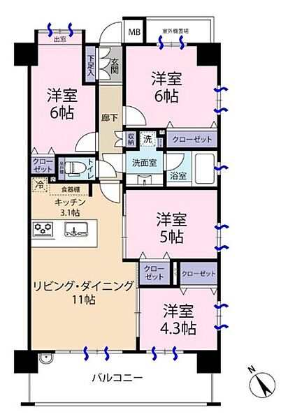 間取り：313004678934