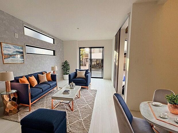 本画像はCGで作成しており、実際に現地に家具は置かれておりません。また、価格に家具は含まれておりません。