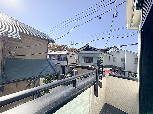 お家からの眺望です。開放感のある眺め。 