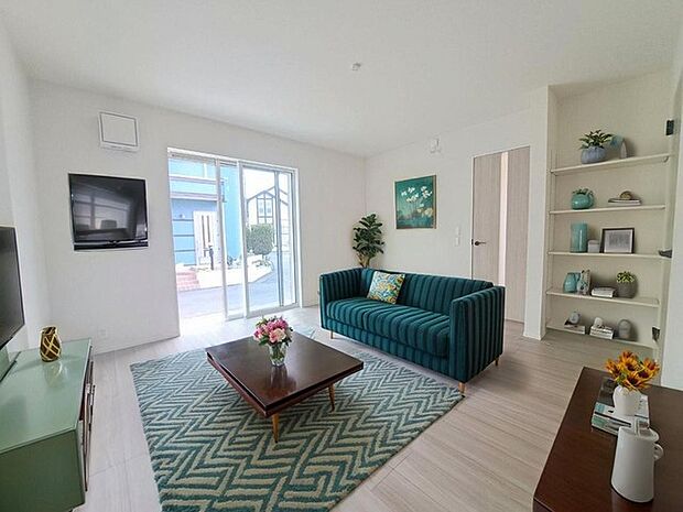 本画像はCGで作成しており、実際に現地に家具は置かれておりません。また、価格に家具は含まれておりません。