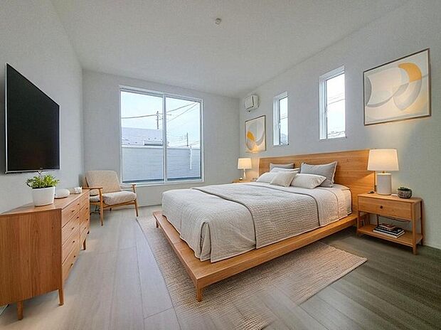 本画像はCGで作成しており、実際に現地に家具は置かれておりません。また、価格に家具は含まれておりません。