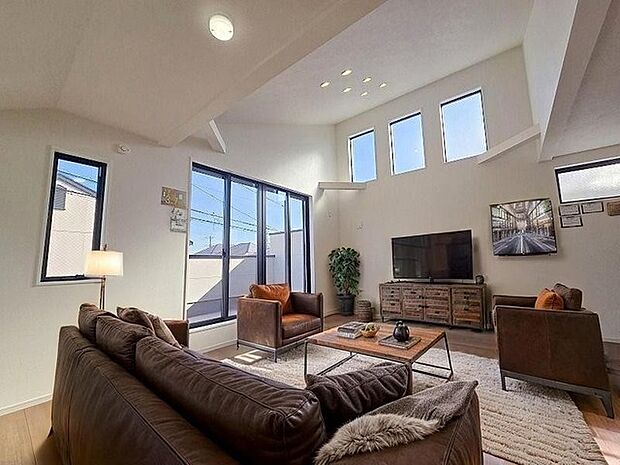 本画像はCGで作成しており、実際に現地に家具は置かれておりません。また、価格に家具は含まれておりません。 