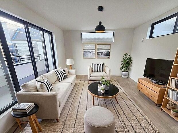 本画像はCGで作成しており、実際に現地に家具は置かれておりません。また、価格に家具は含まれておりません。