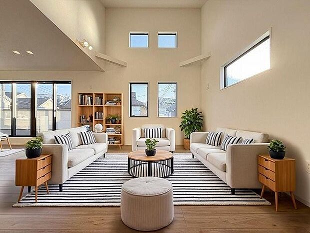 本画像はCGで作成しており、実際に現地に家具は置かれておりません。また、価格に家具は含まれておりません。 