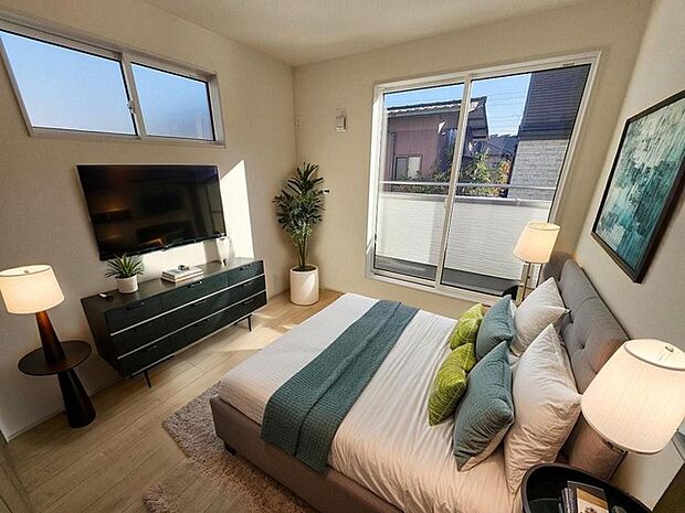 本画像はCGで作成しており、実際に現地に家具は置かれておりません。また、価格に家具は含まれておりません。 