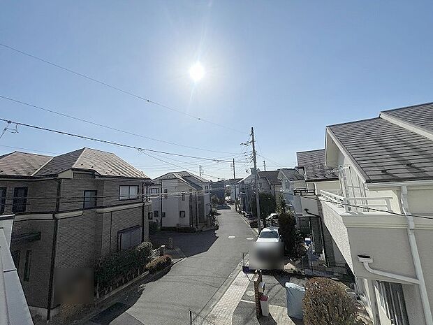 窓からの眺望です。実際に現地で眺望もご確認ください。 