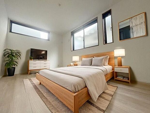 本画像はCGで作成しており、実際に現地に家具は置かれておりません。また、価格に家具は含まれておりません。 