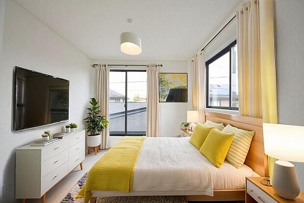 本画像はCGで作成しており、実際に現地に家具は置かれておりません。また、価格に家具は含まれておりません。 