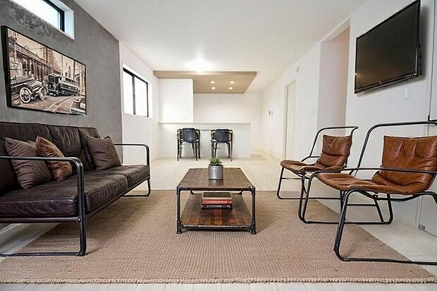 本画像はCGで作成しており、実際に現地に家具は置かれておりません。また、価格に家具は含まれておりません。