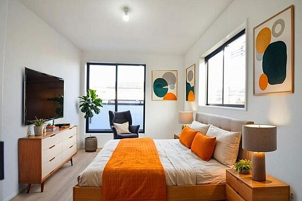 本画像はCGで作成しており、実際に現地に家具は置かれておりません。また、価格に家具は含まれておりません。