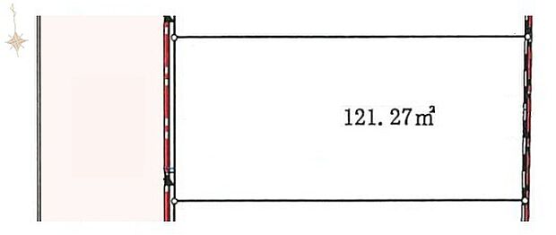 ?西道路の敷地、プラン作成承ります