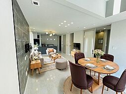 日野市東豊田1丁目　戸建 3SLDKのリビング/ダイニング