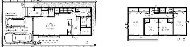 建物参考プラン4LDK、1550万円、95.28平米